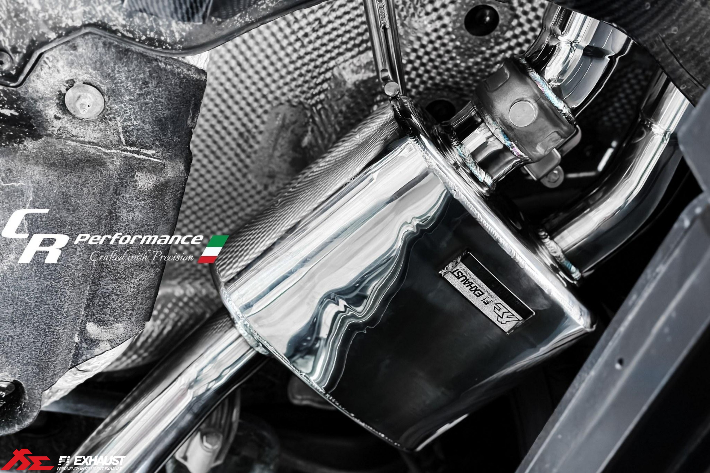 Porsche 95B.3 Macan Exhaust